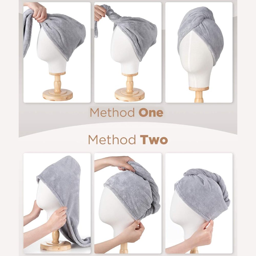 Microfiber Hair Towel: image 2