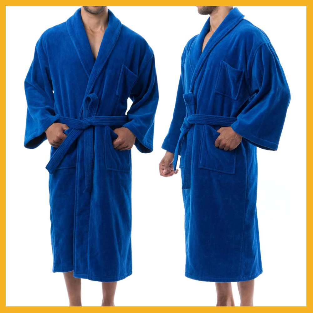 Mens Terry Cloth Robe: image 4