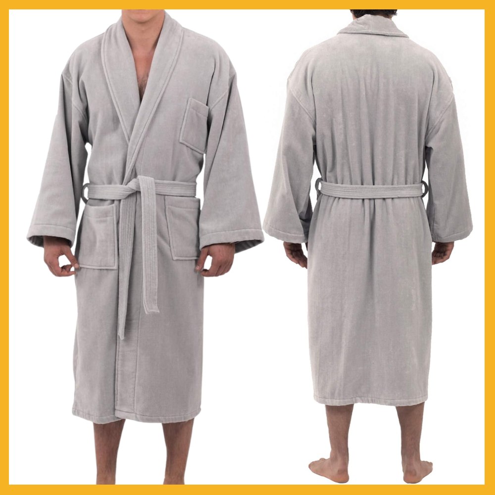 Mens Terry Cloth Robe: image 5