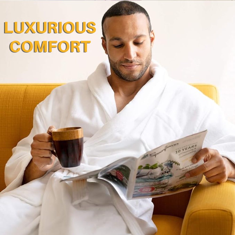 Mens Terry Cloth Robe: image 7