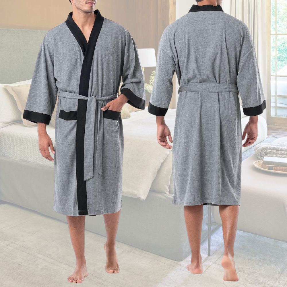 Waffle Bath Robe: image 3