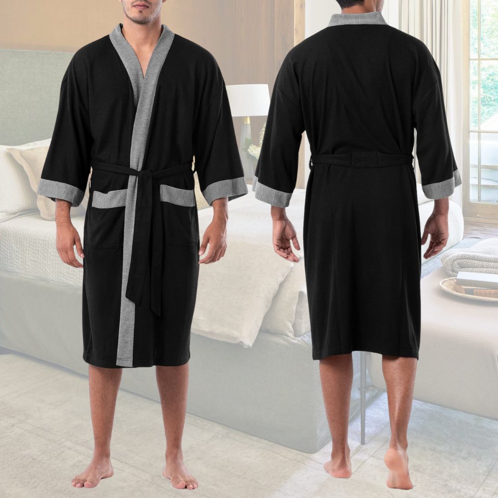 Waffle Bath Robe: image 5
