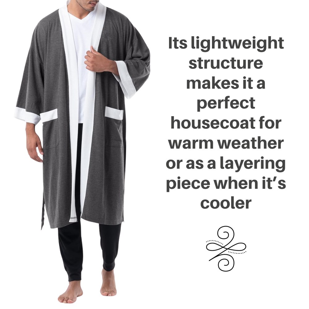 Waffle Bath Robe: image 6