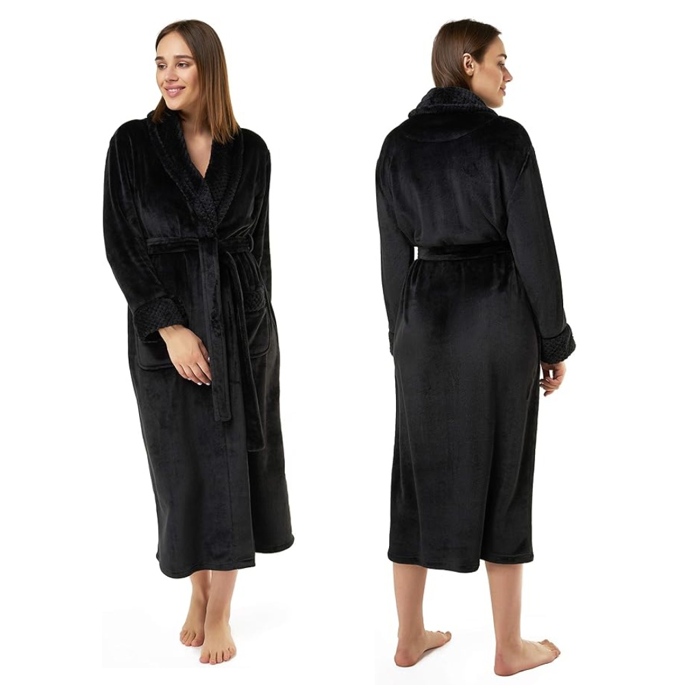 Ladies Fleece Bathrobes: image 7
