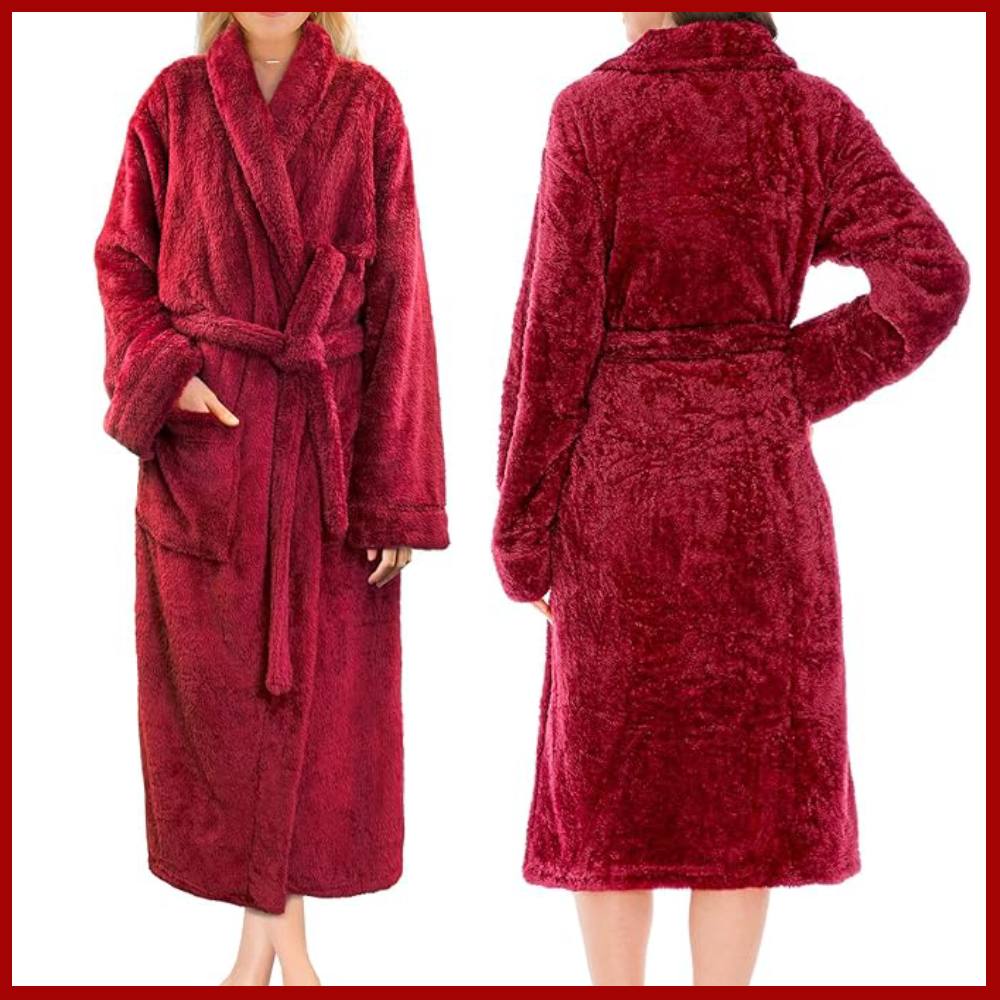 Ladies Fluffy Robe: image 2