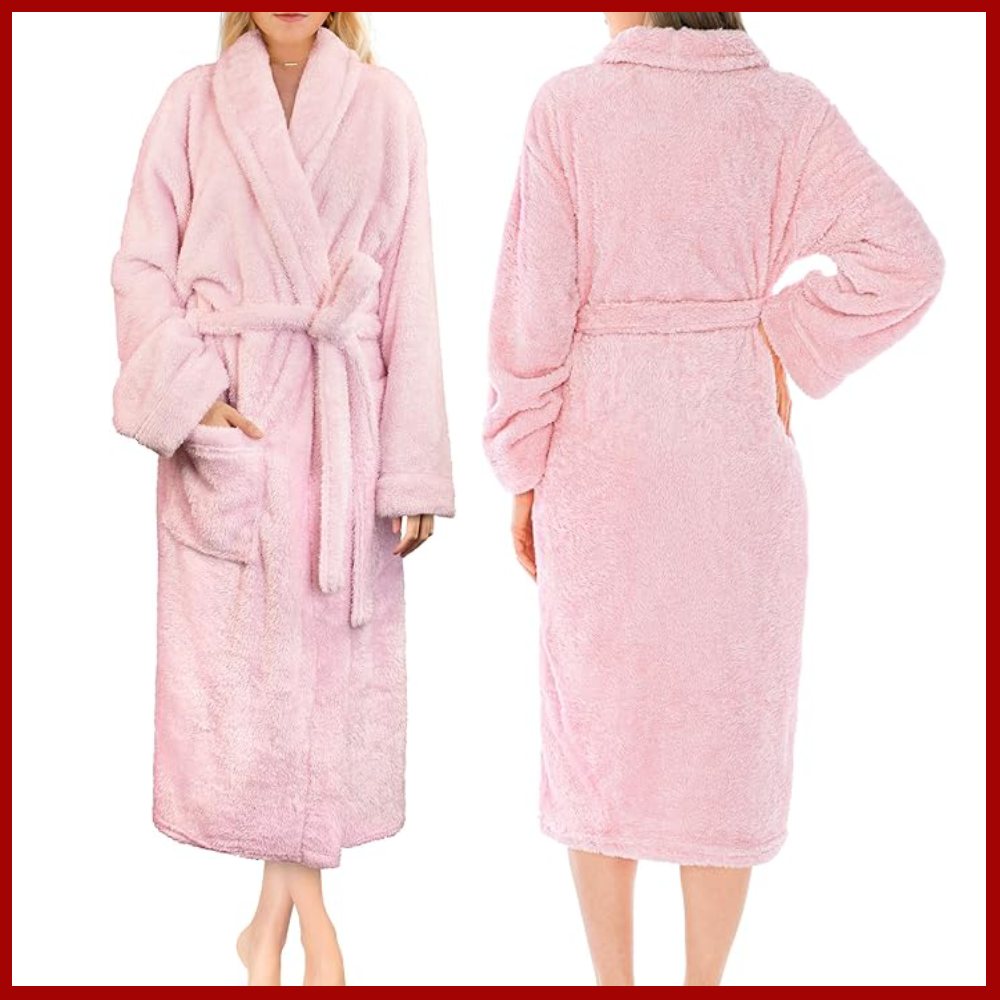 Ladies Fluffy Robe: image 4