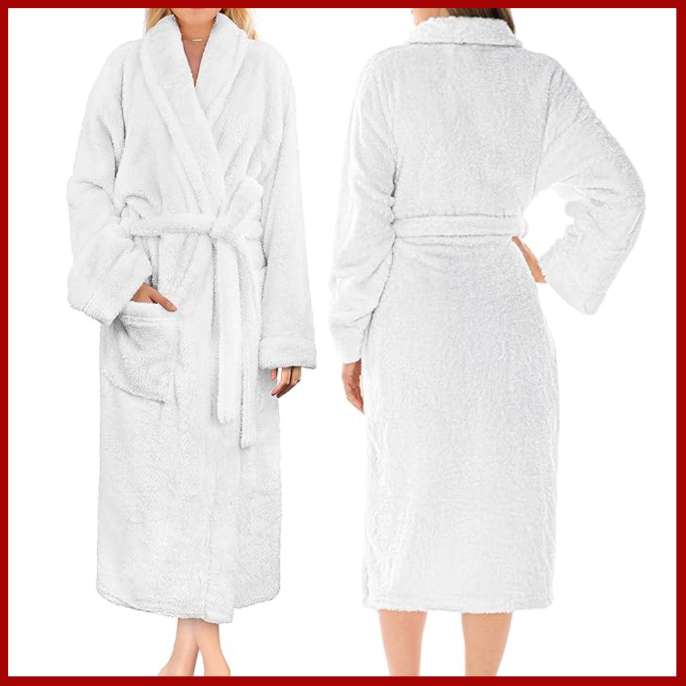 Ladies Fluffy Robe: image 5
